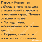 Поручик Ржевски се събужда в па...